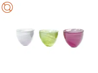 Glas skåle (str. 7 x 5 cm)
