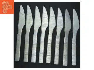 Sæt af rustfrit stål knive (8 stk) fra Gense