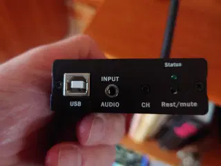 Trådløs overførsel af lyd/audio signal