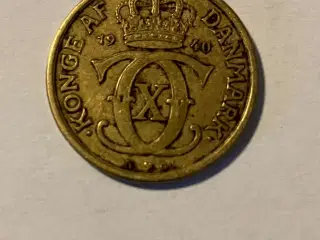 1/2 Krone 1940 - Dårlig stand