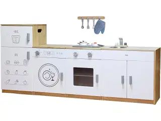 VIGA Køkken, H: 55-79 cm, D: 34 cm, B: 40 cm, 4 dele/ 1 sæt