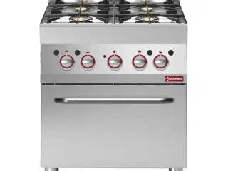  Gaskomfur med 4 Brændere & El-Varmluftsovn