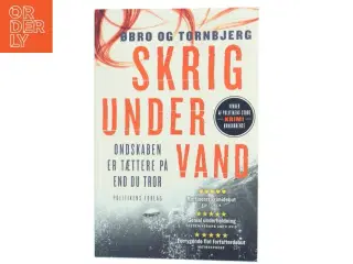 Skrig under vand af Jeanette Øbro Gerlow (Bog)