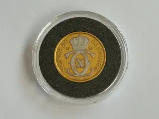 1/2 Krone 1924 - Forgyldt