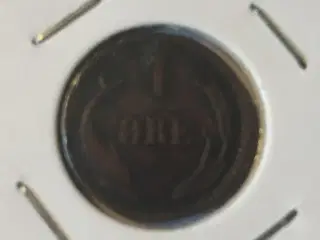 1 øre fra 1891 bronze