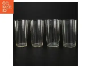 Sæt med fire drikkeglas (str. 4 styk, 15 cm)