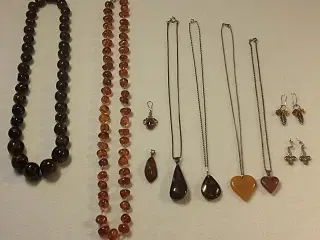 RAV SMYKKER HALSKÆDER, VEDHÆNG OG ØRERINGE