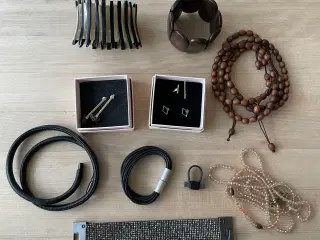 Smykker - armbånd, ringe mm.