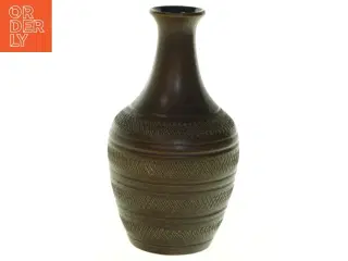 Gammel metalvase fra W Germany (str. 17x10 cm)