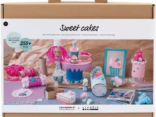 Maxi DIY Mix Søde kager, Kage og slik, ass. farver, 1 pk.