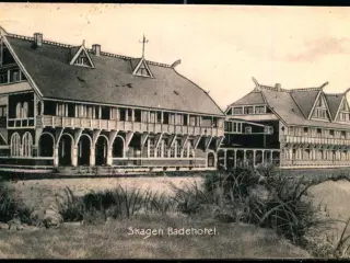 Skagen - Badehotellet -  Lauris Schjeldes Bogh. 5266 - Brugt - Svagt hjørne !