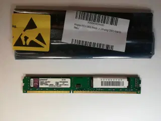 Kingston DDR3 SDRAM, 2 stk. á 4 GB