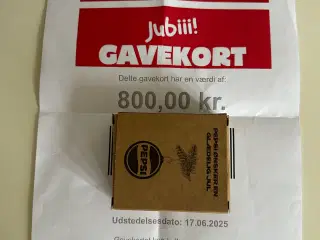 Gavekort til BR