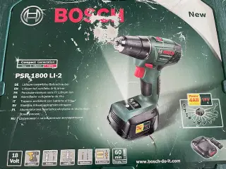 Ekstra Bosch LI-ion 18V batteri 1,5 Ah