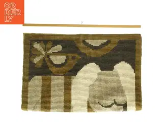 Håndknyttet tæppe (str. 67 x 87 cm)
