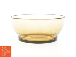 Røgfarvet Vintage Glas skål fra franske Duralex (str. Ø 19 cm)