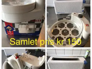 Køkkenapparater 3 stk