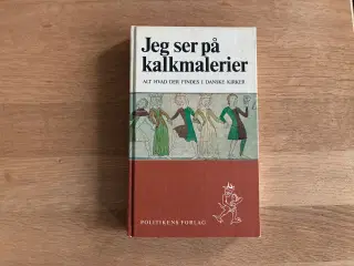 Jeg ser på kalkmalerier 
