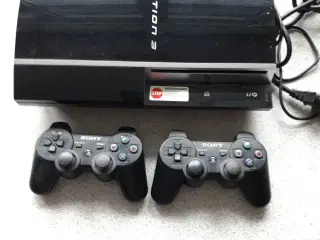 PS3 konsol med 13 spil