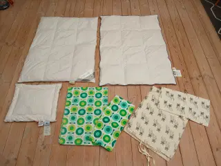 BABY med ande- eller moskusdun og sengetøj