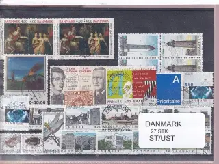 Danmark Samling - 36 Stk. Stemplede/Ustemplet