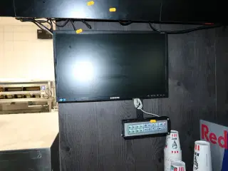 Computerskærm SAMSUNG S22E450 med betjeningspanel