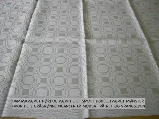 92x95 Hørdug  Jacquardvævet Damask - Dobbeltvævet 