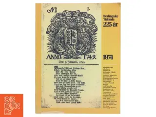Berlingske Tidende 225 år (Bog)
