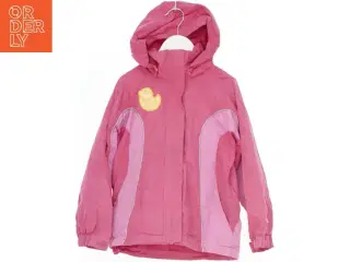 Lyserød jakke til børn med hætte fra Mountain Life (str. 122)