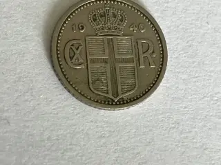 10 Aurar Iceland 1940