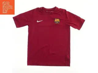 Fodbold T-shirt med Barcelona logo fra Nike (str. 158)