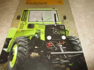 Brochure  Mercedes Traktor
