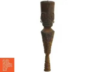 Udskåret træskulptur, Fransk polynesisk(str. 40 cm)