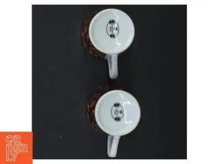 Kaffekopper med bønnemotiv fra Søstrene Grene (str. 6 x 6 cm)