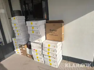 Led lamper parti Solar Assorteret 44 styk