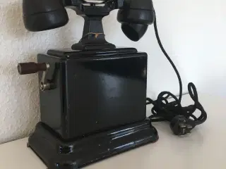 Gammel retro telefon.