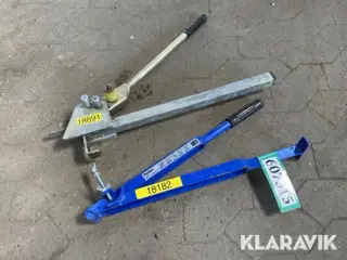 Rendejernsbukker Plasmo & lindab 2 stk