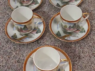 Japansk Porcelæn - Stel