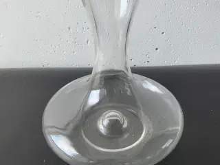 Glas Karaffel - Vase str H 23 - Ø 28 cm