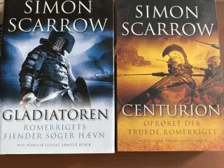 Simon Scarrow bøger 2 stk. 