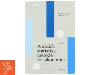 Praktisk statistisk metode for økonomer af Mikael Trier (Bog)