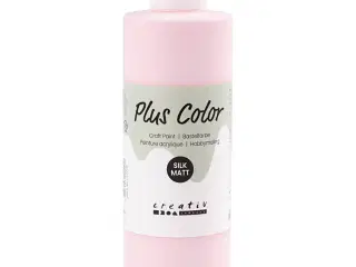 Plus Color Hobbymaling Soft Pink 250ml - Høj Kvalitet