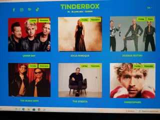 Tinderbox 2stk Partout billetter 26-28 Juni
