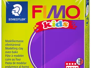 FIMO® Kids ler, lilla, 42g/ 1 pk.