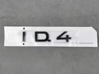 Sort Volkswagen ID.4 logo