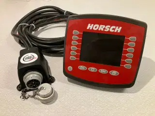 Horsch/Müller terminal med isobus kabel. 