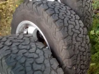 18" Original Mercedes Rondell fælge+ nye Helårsdæk