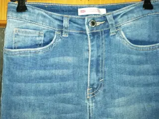JEANS, LEVIS DRENGE/PIGE JEANS, STONEWASH, FLOT
