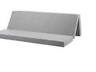 Sleepy lux foldemadras Lysegrå 200x180x12 cm
