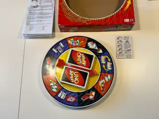 Uno Spin bræt + kortspil
